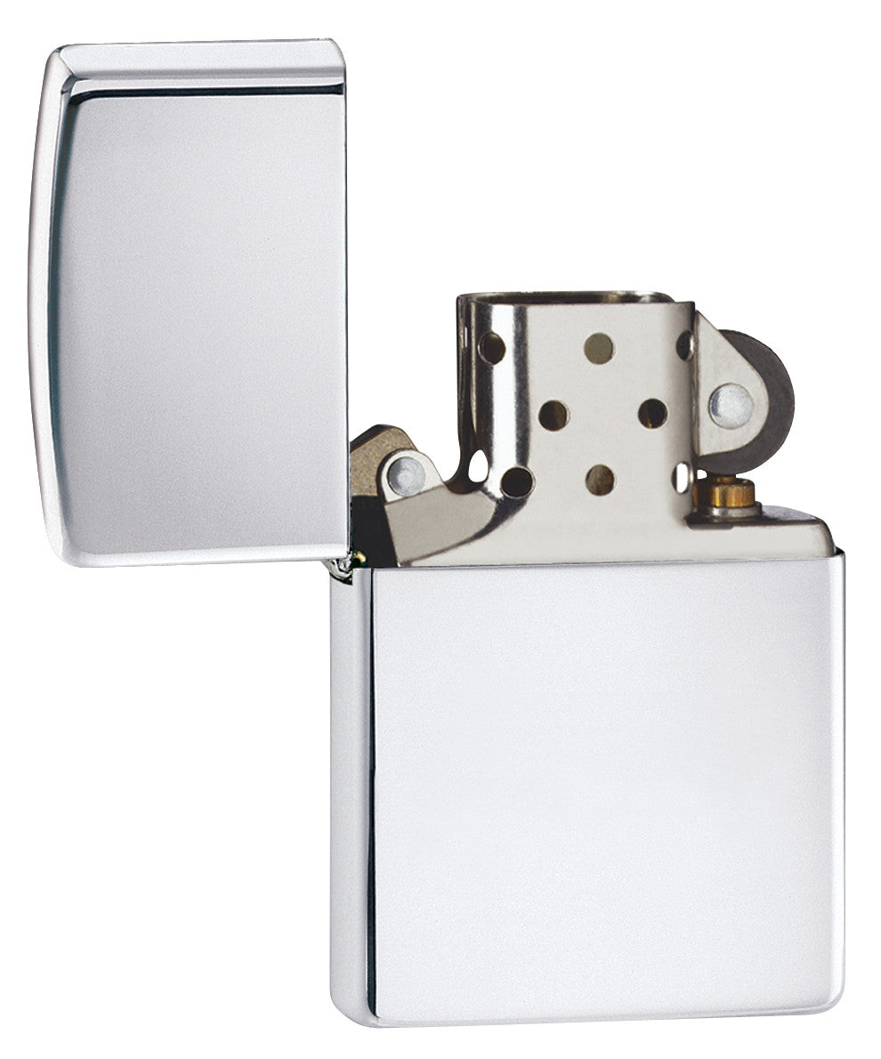 PL ZIPPO 250 CHROME HIGH POLISHED