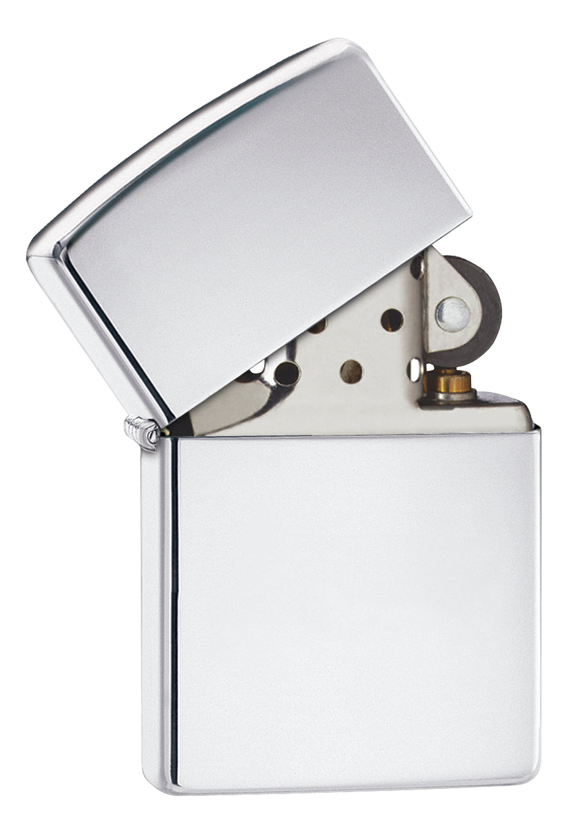 PL ZIPPO 250 CHROME HIGH POLISHED