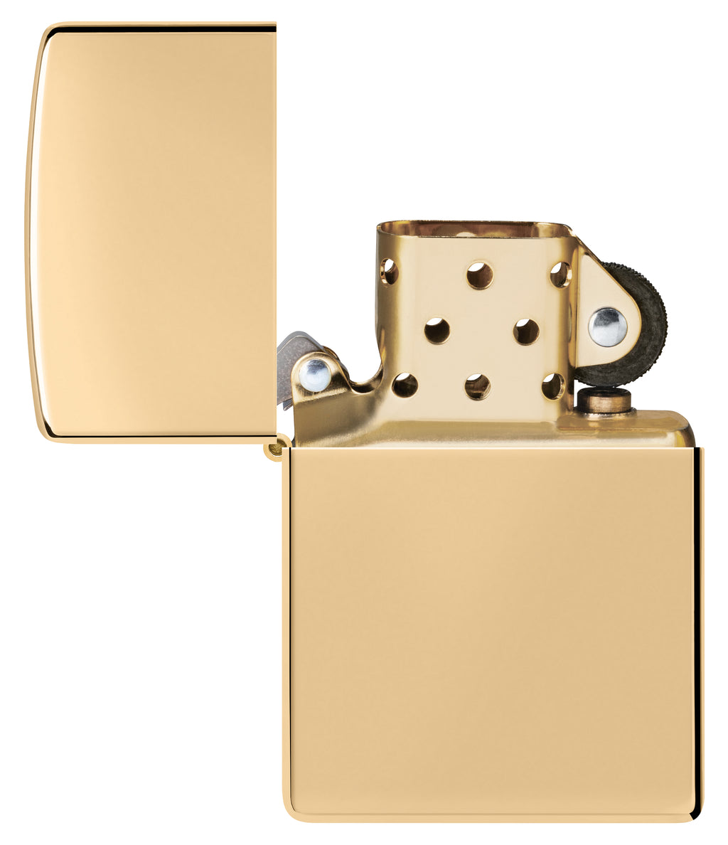 PL ZIPPO 254B BRASS HIGH POLISHED