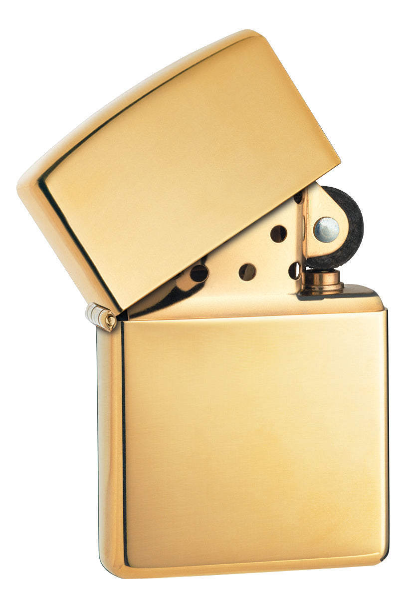 PL ZIPPO 254B BRASS HIGH POLISHED