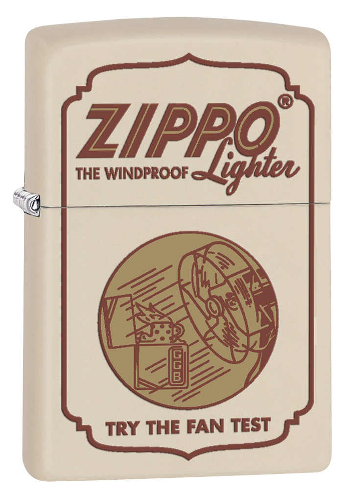 216 Zippo Fan Test