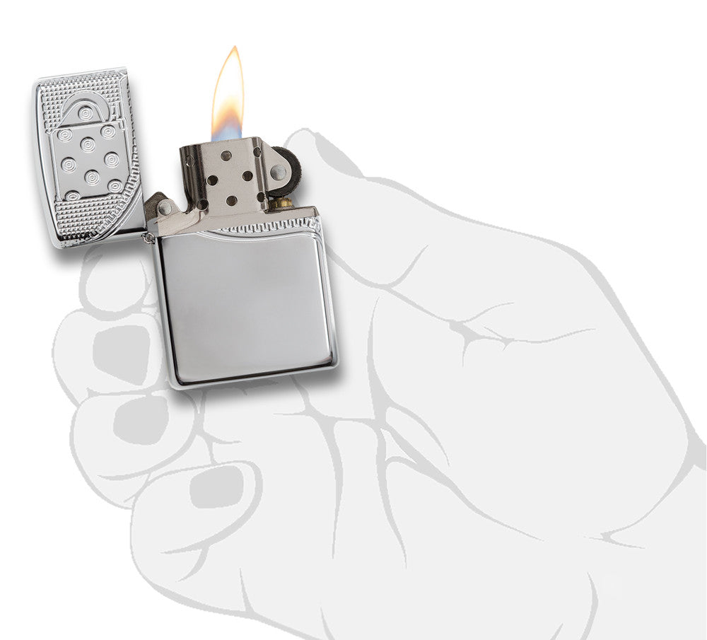 PL 167 Zippo Zipper Design