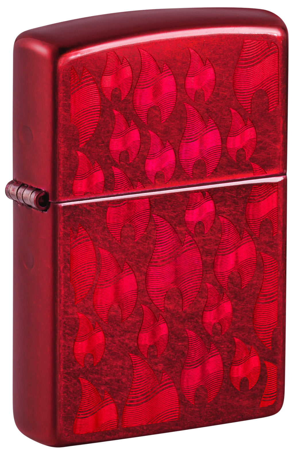 21063 Iced Zippo Flame Design