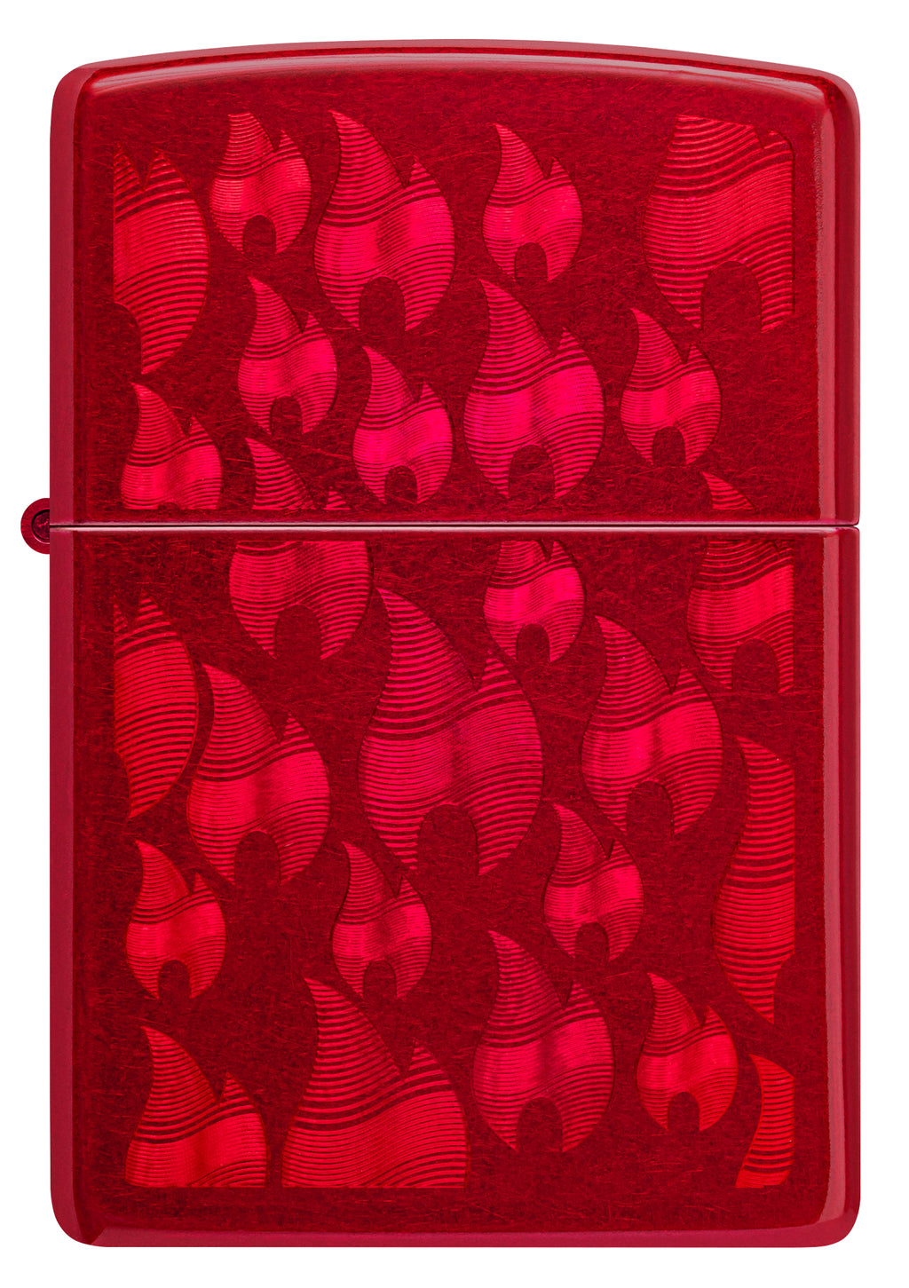 21063 Iced Zippo Flame Design