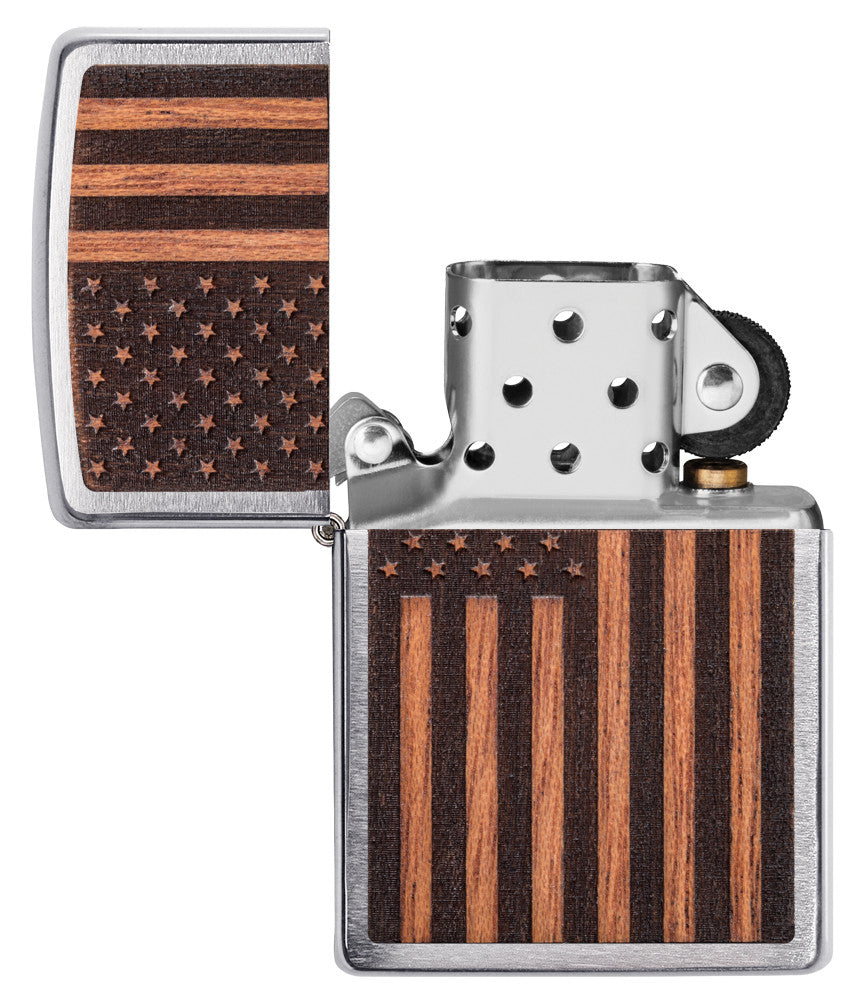 PL200 Woodchuck American Flag