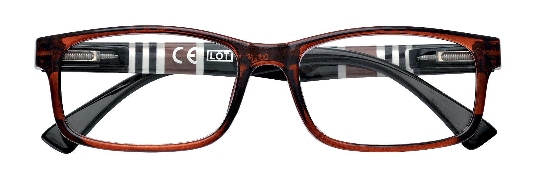 Read. glasses +2.50 B25-BRO