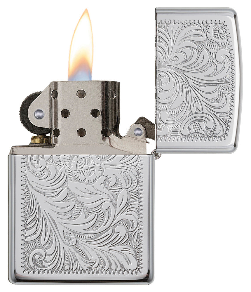 PL ZIPPO 352 VENETIAN CHROME