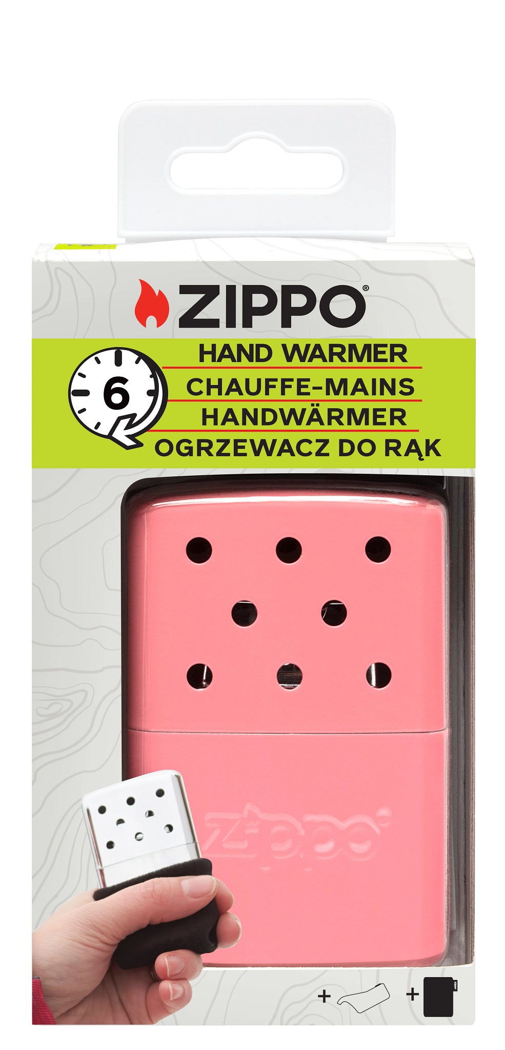 Zippo 6H HW Pink