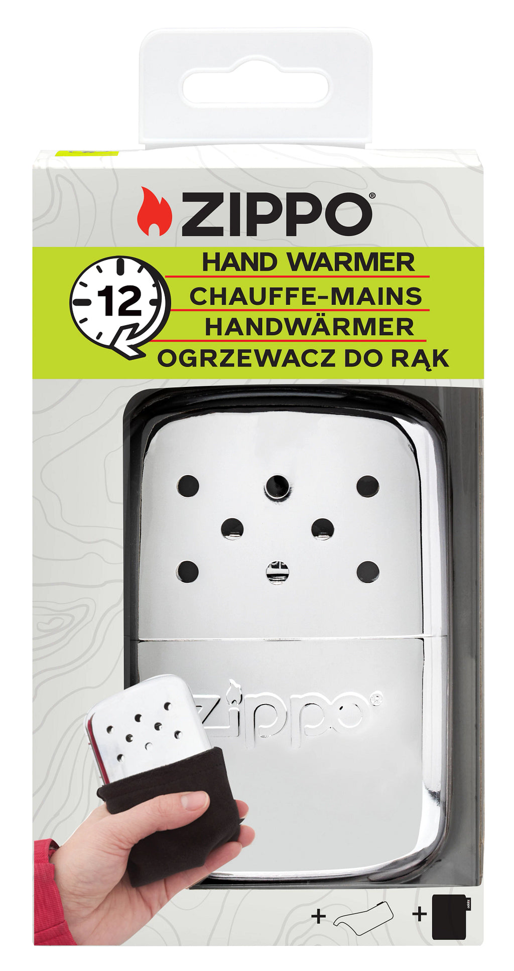 Zippo 12H HW Chrome