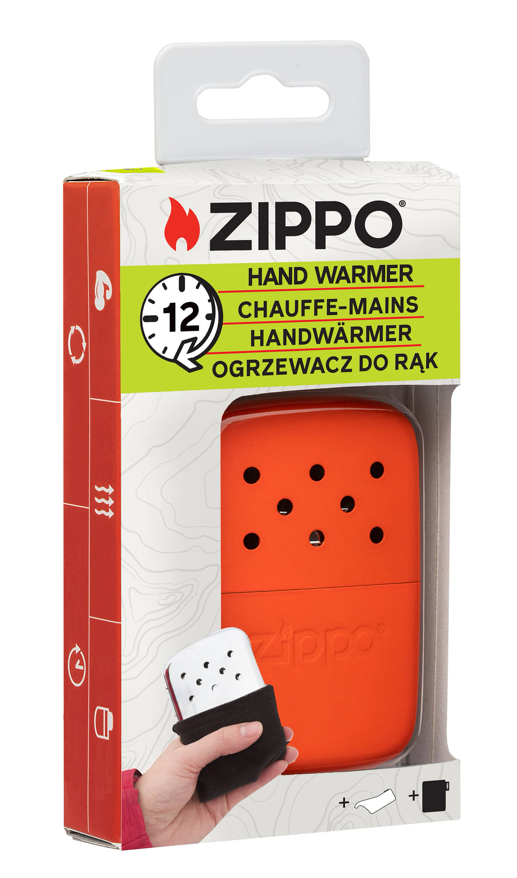 Zippo 12H HW Blaze Orange