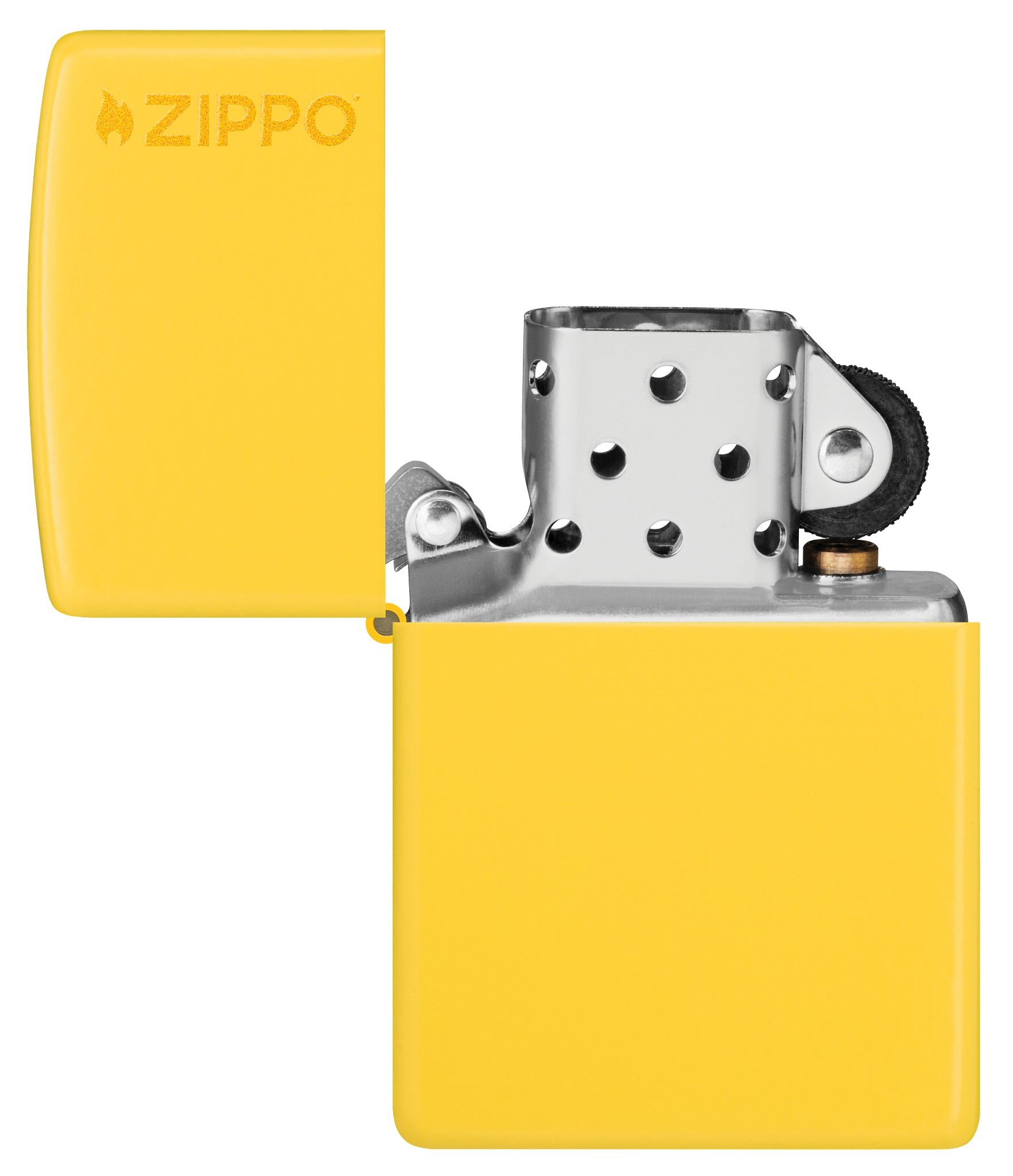 46019ZL Sunflower with Zippo Logo