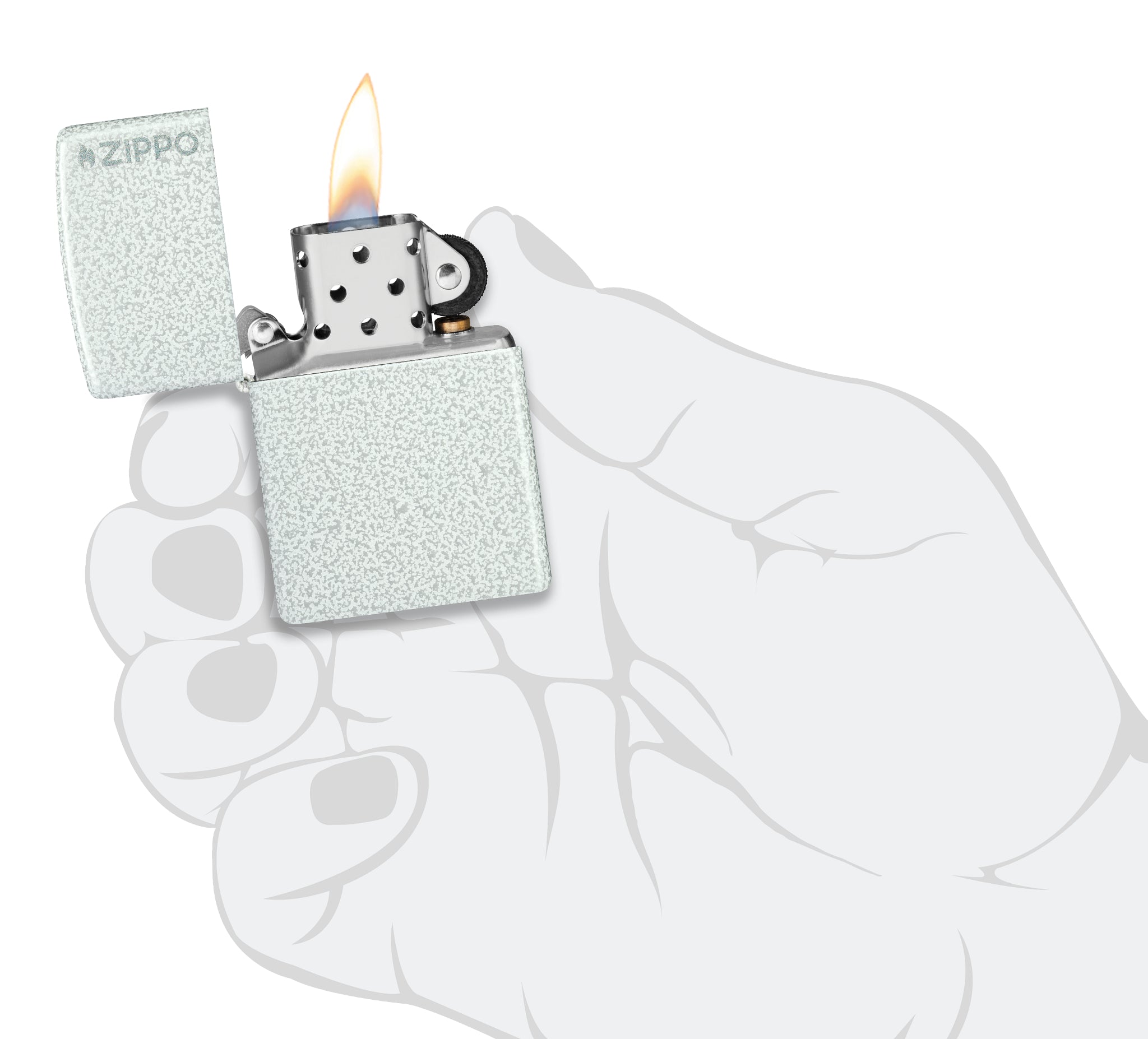 46020ZL Glacier with Zippo Logo