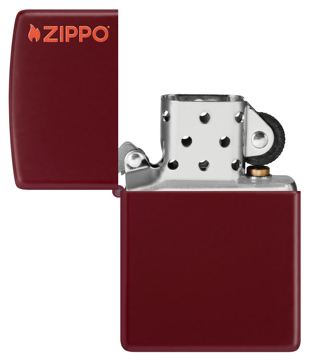 46021ZL Merlot with Zippo Logo