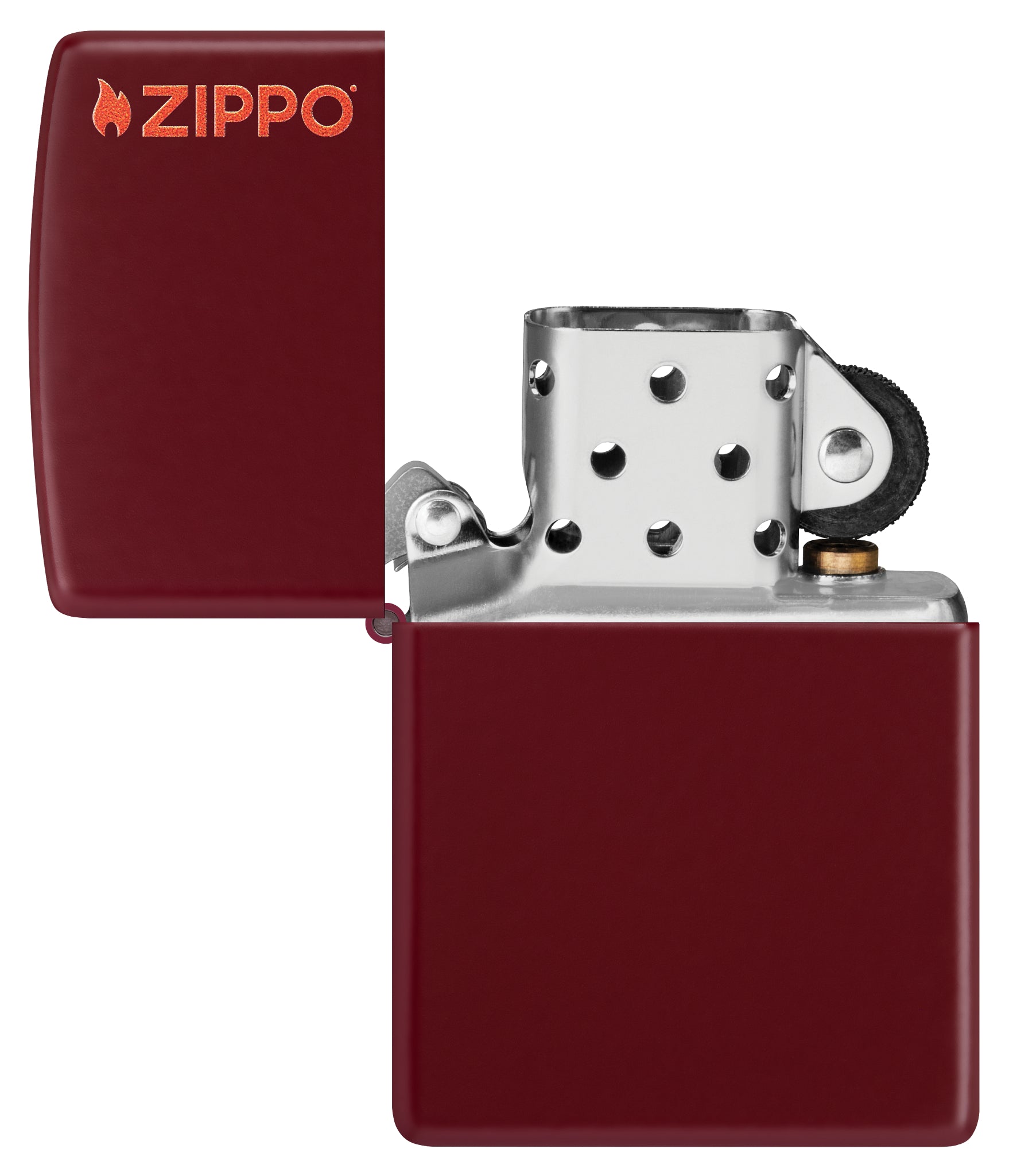 46021ZL Merlot with Zippo Logo