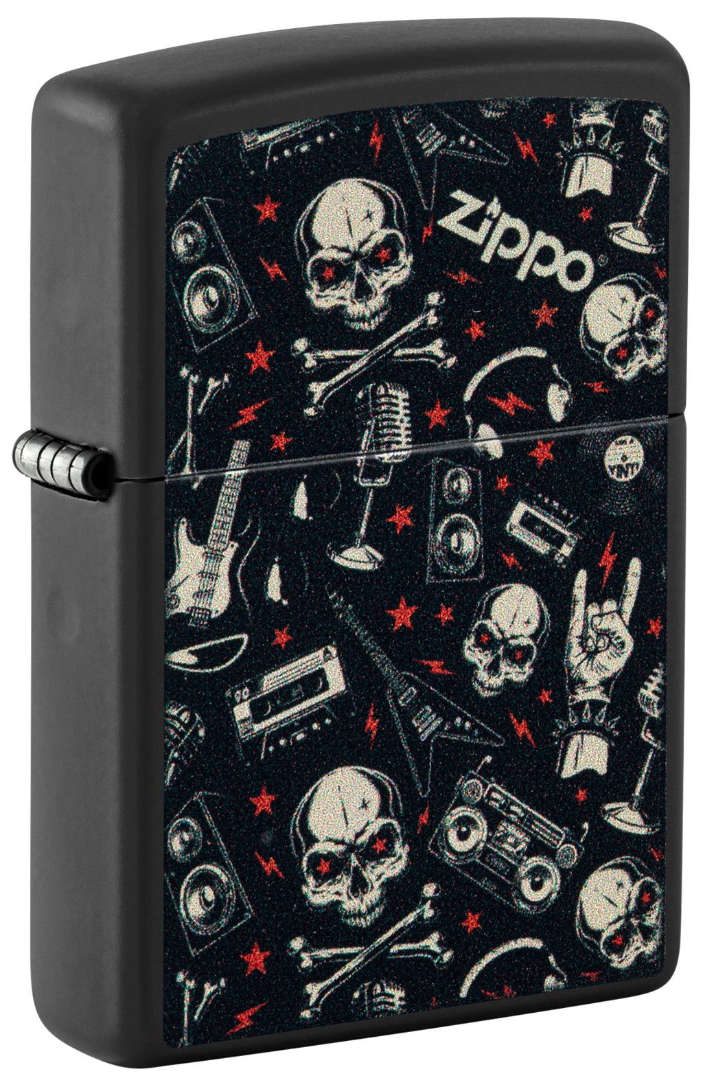 218 Grunt Pattern with Skulls