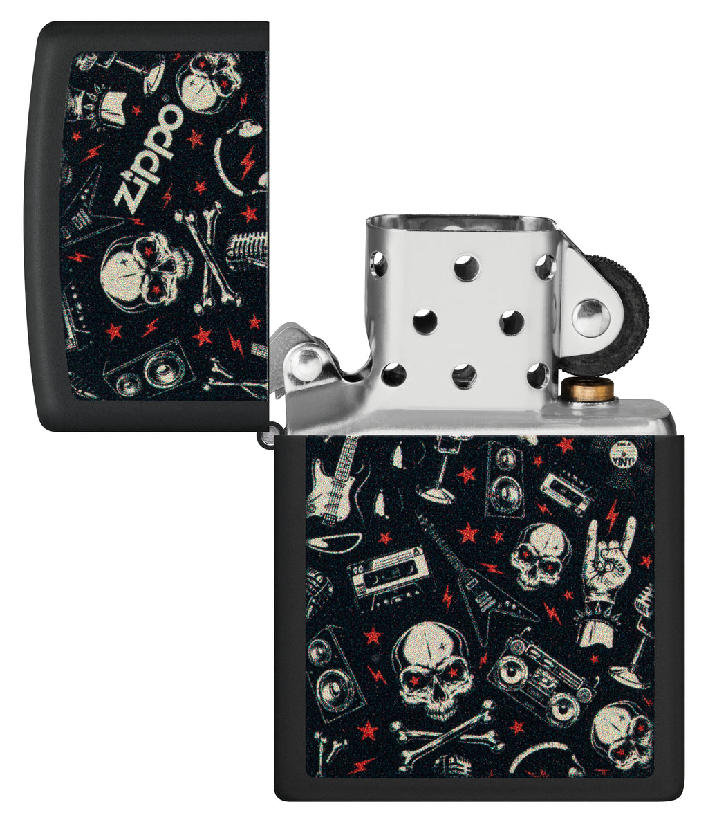 218 Grunt Pattern with Skulls