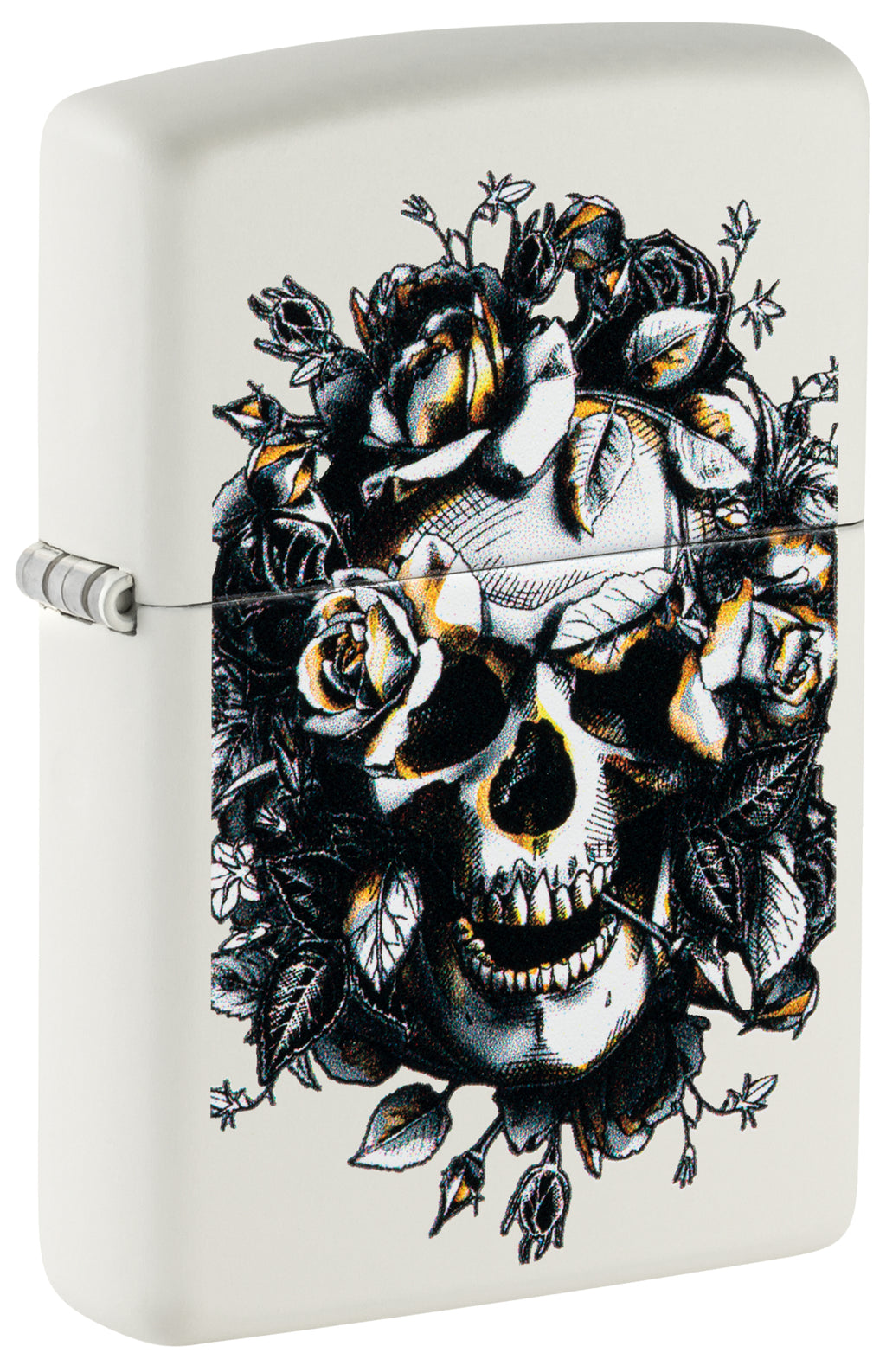 214 Skull and Roses Design