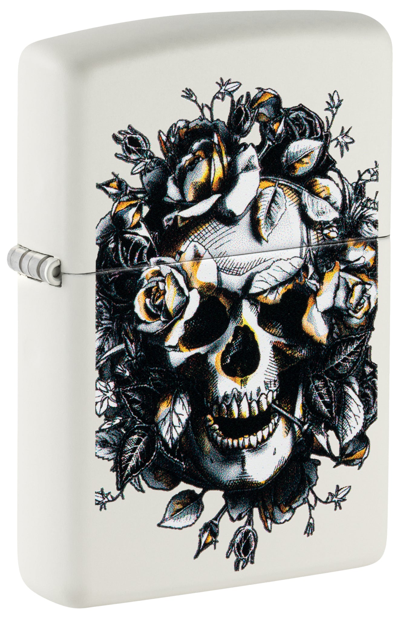 214 Skull and Roses Design