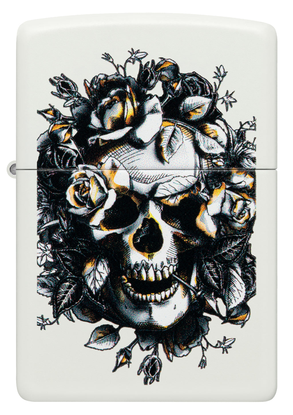 214 Skull and Roses Design