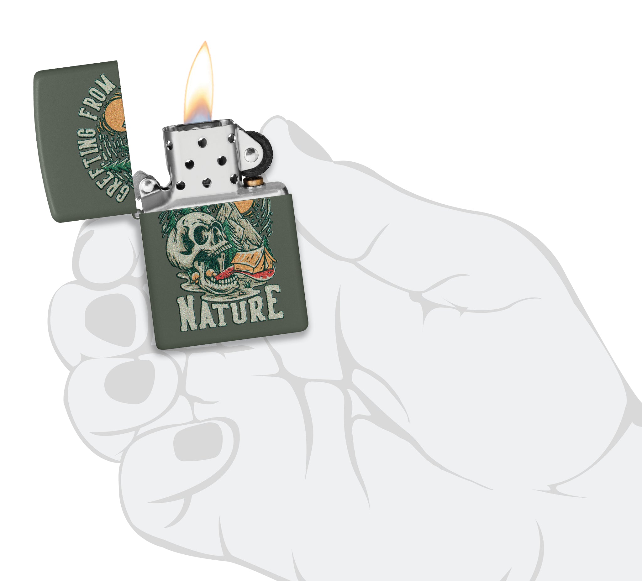 221 Skull Nature Design
