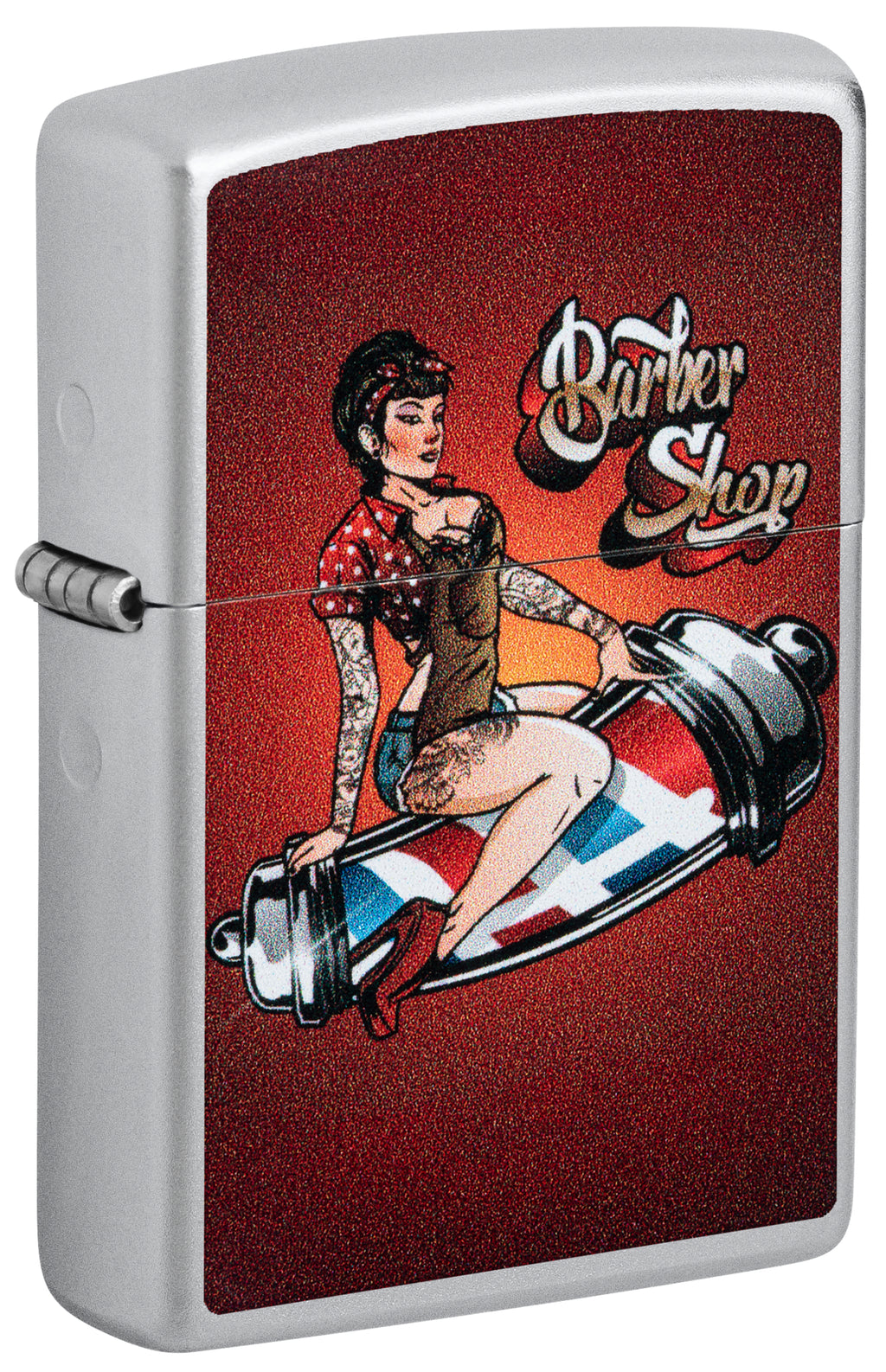 205 Barber Shop Pin-up Design