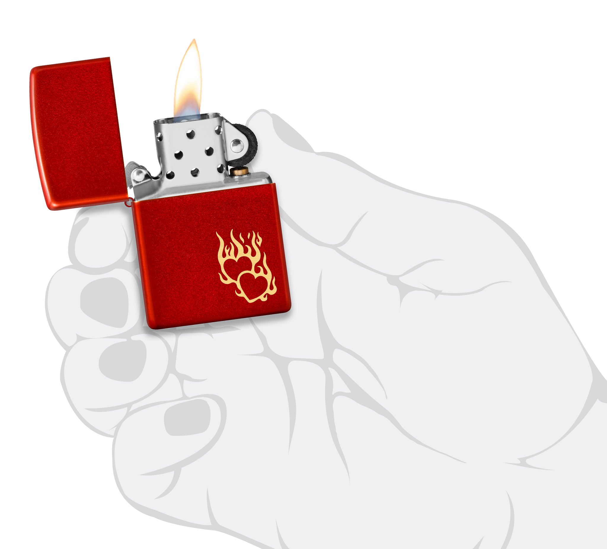 49475 Fire Heart Design