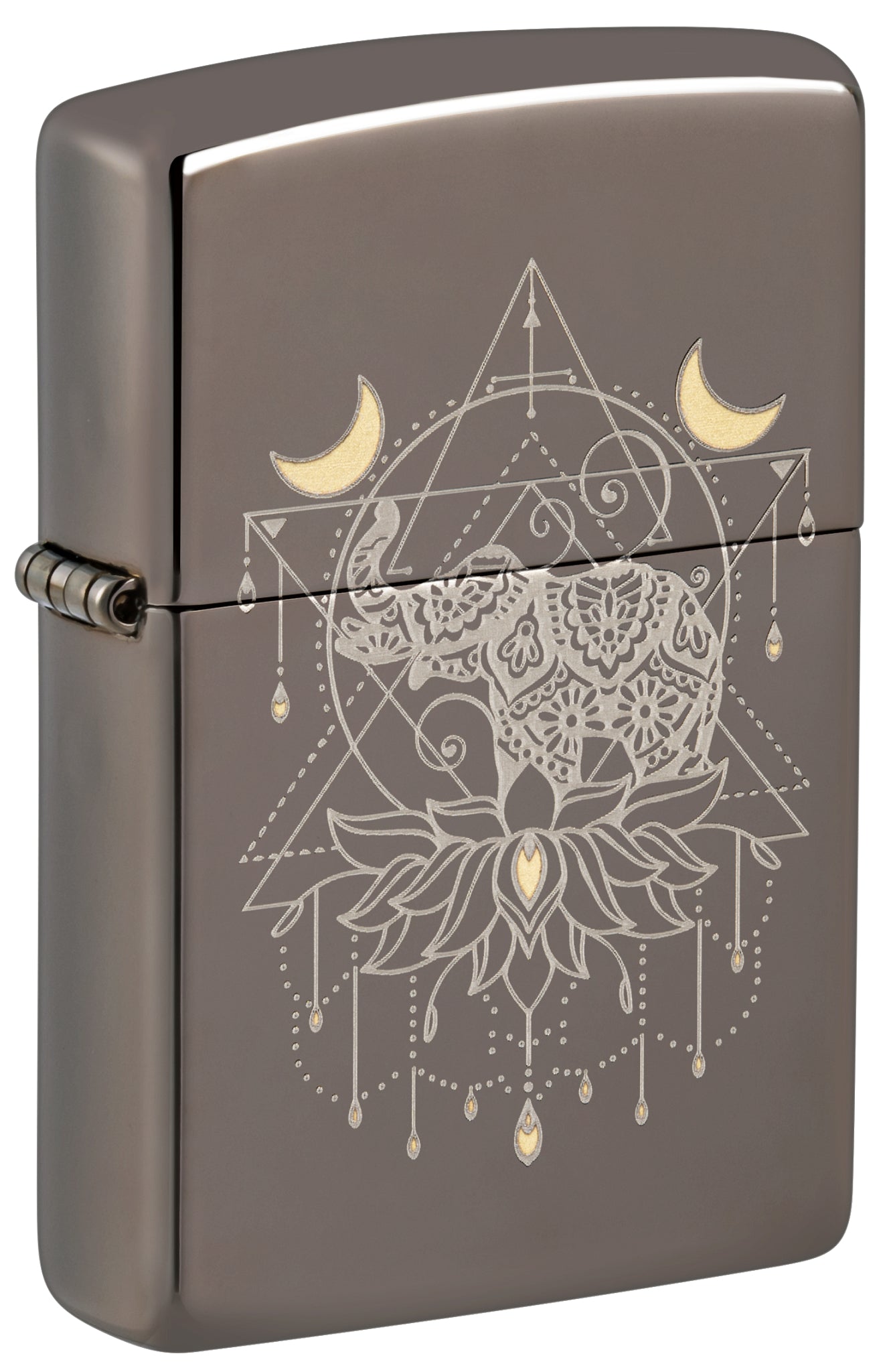 150 Elephant Lotus Flower Design