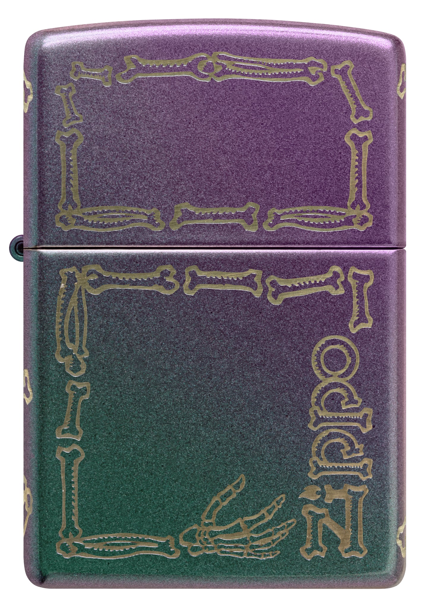 49146 Skeleton Zippo Design