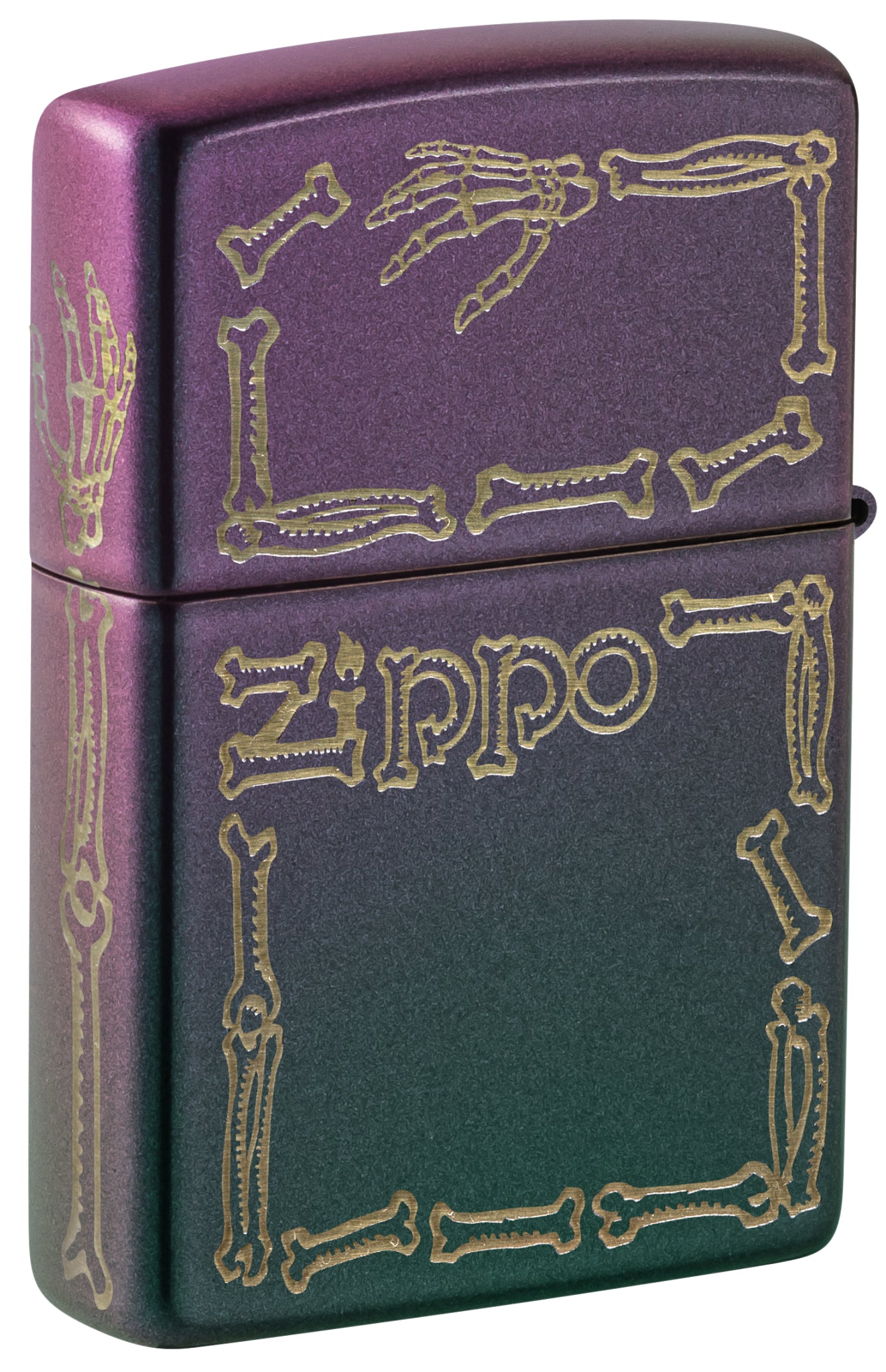 49146 Skeleton Zippo Design