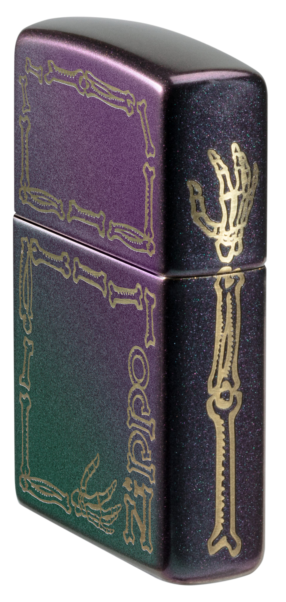 49146 Skeleton Zippo Design