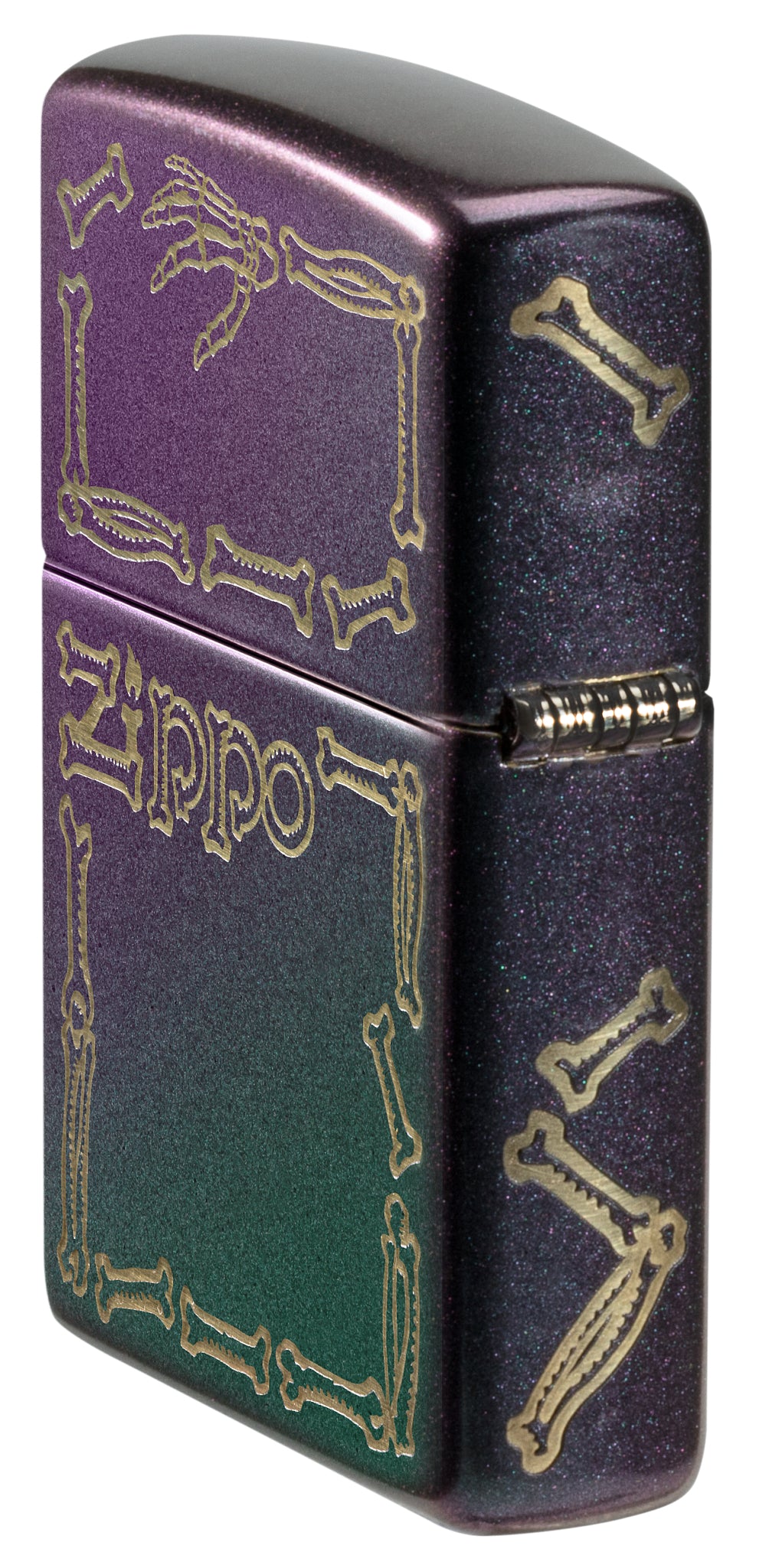 49146 Skeleton Zippo Design