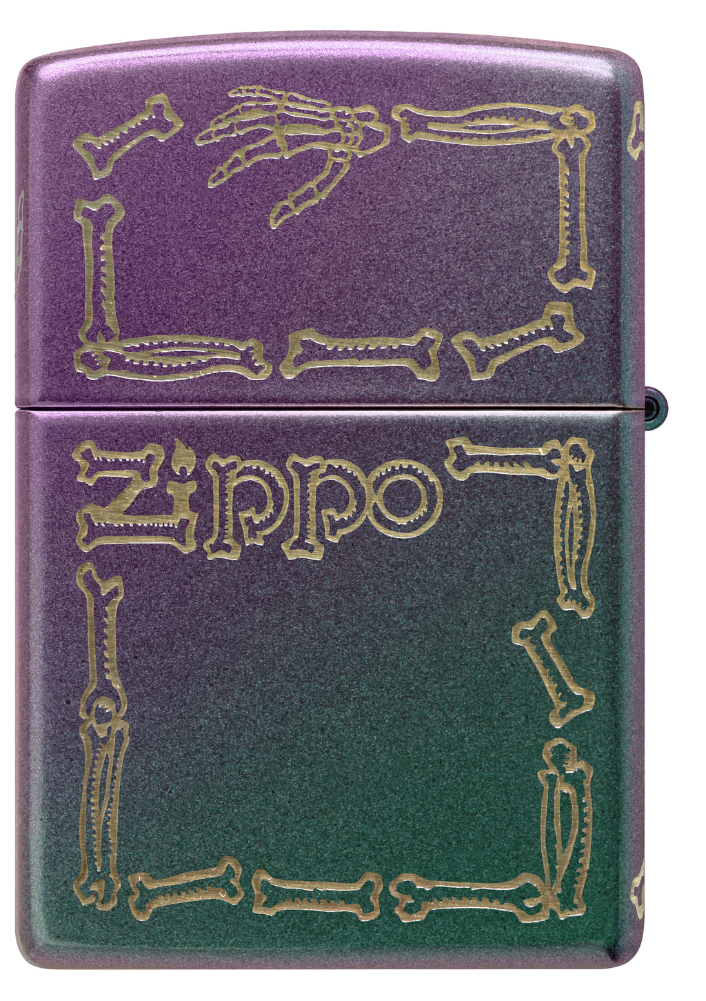 49146 Skeleton Zippo Design