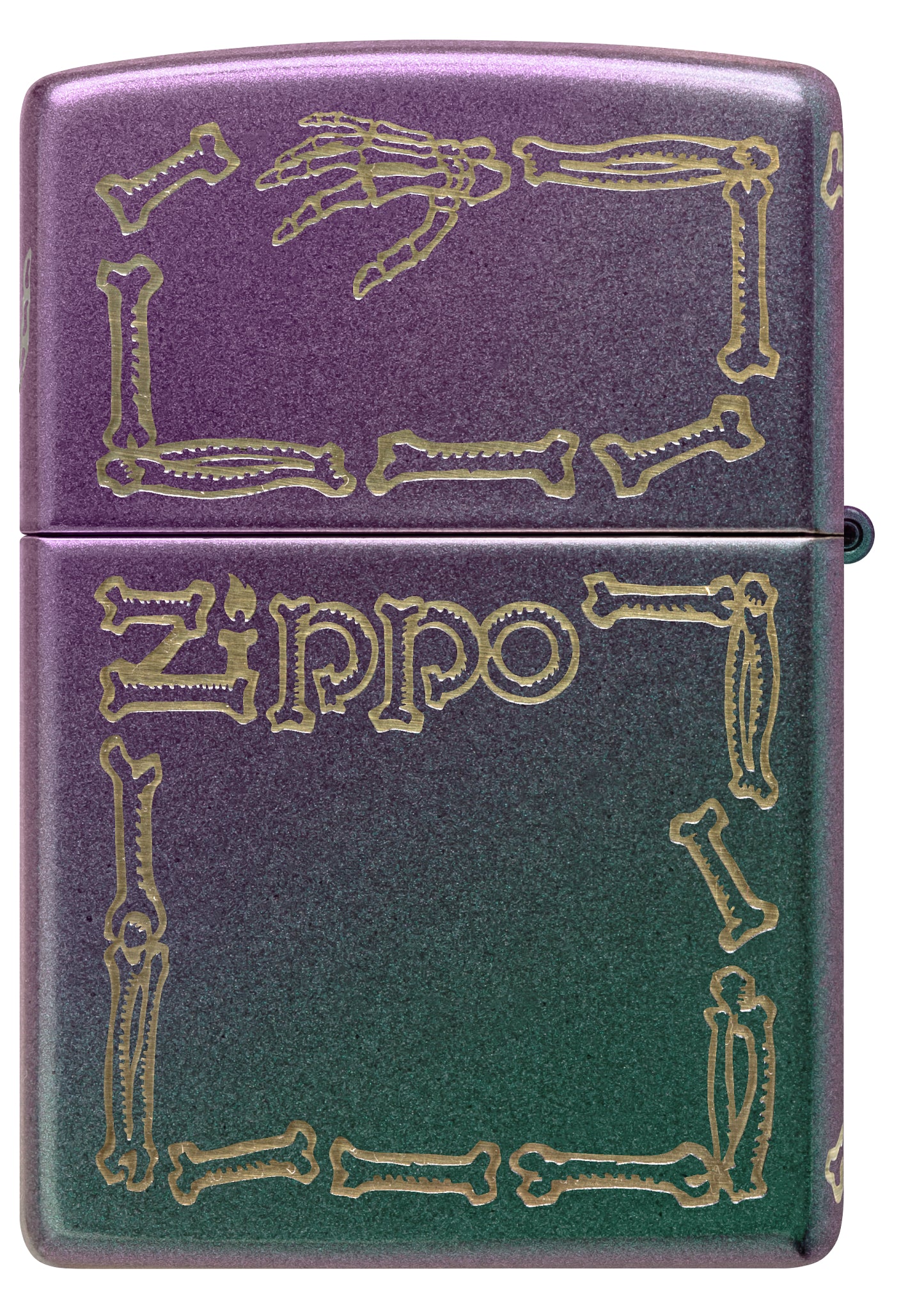 49146 Skeleton Zippo Design
