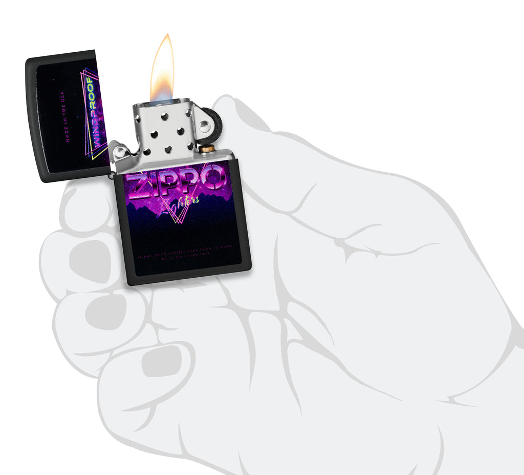 218 Zippo Triangle Design