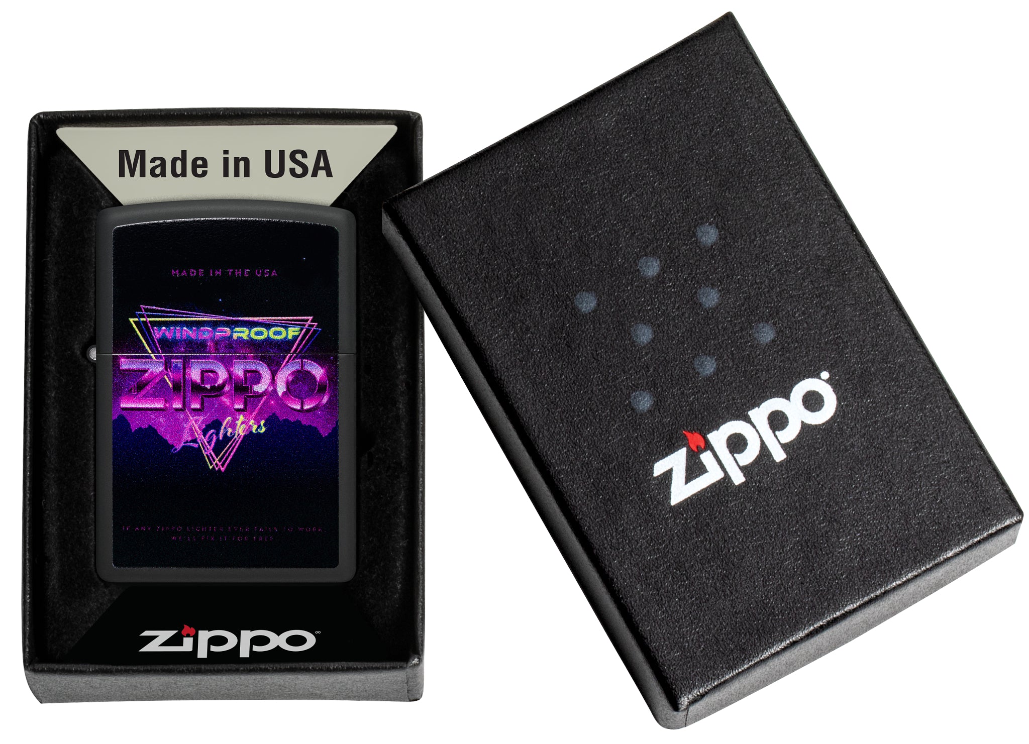 218 Zippo Triangle Design