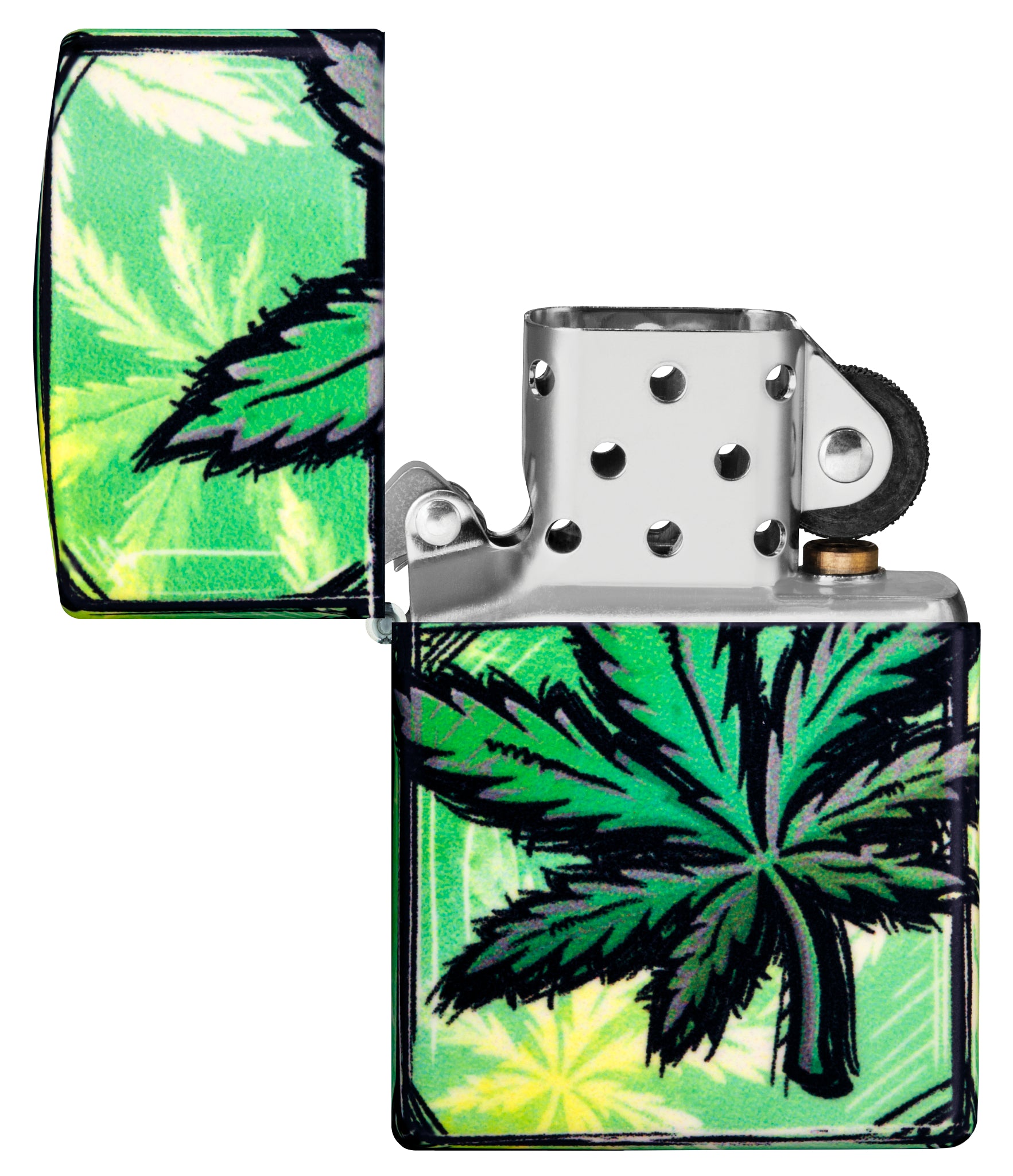 49193 Glowing Cannabis Design