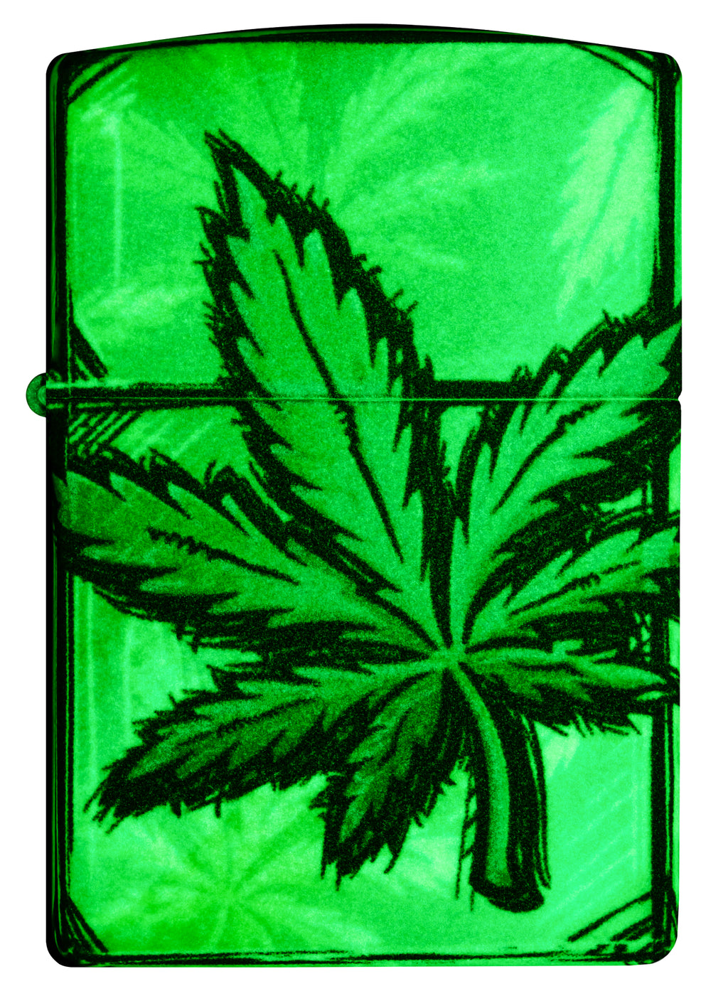 49193 Glowing Cannabis Design