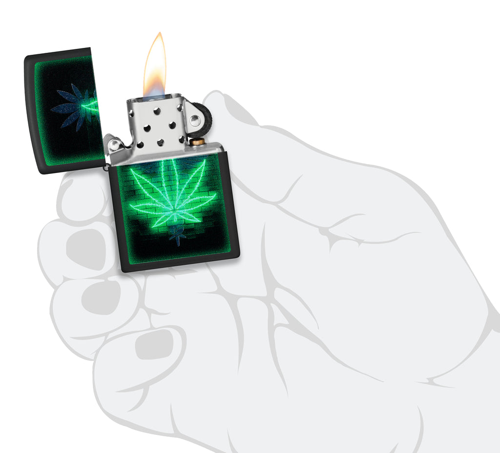 218 Glowing Leaf Design