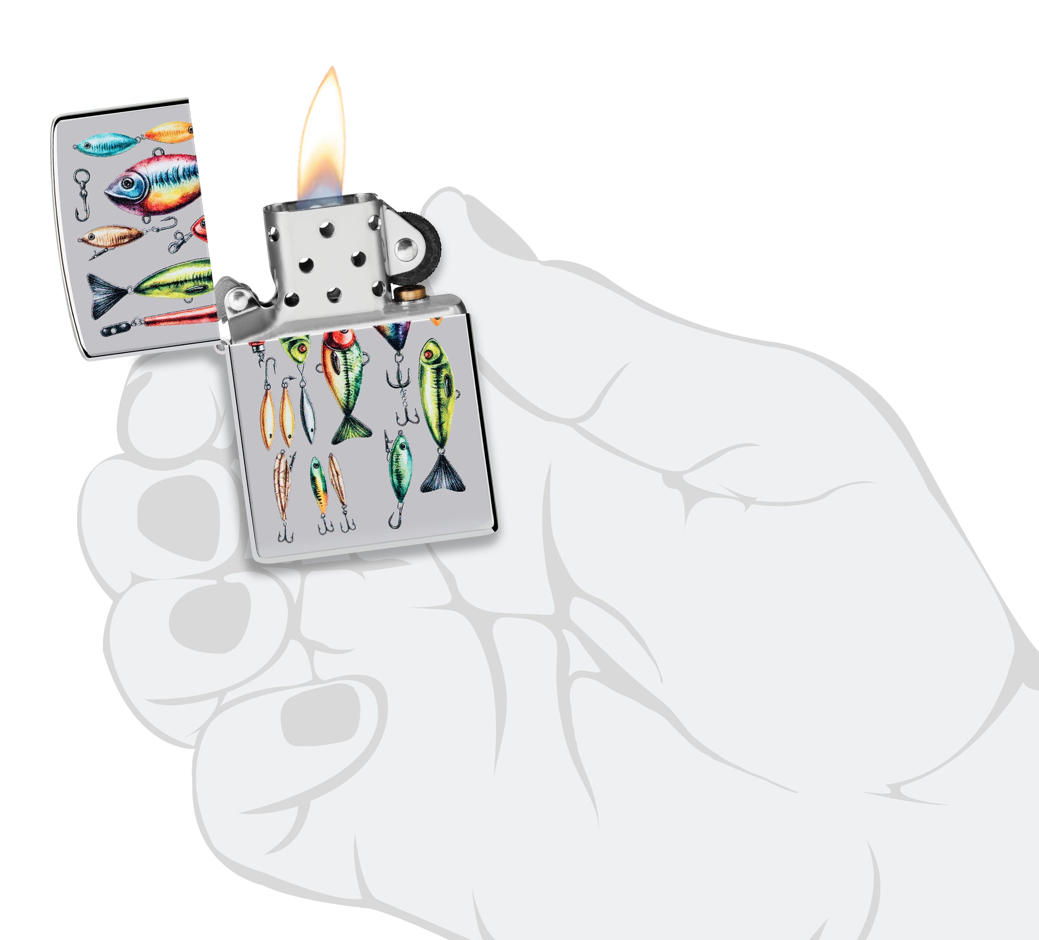 250 Fishing Hooks Design