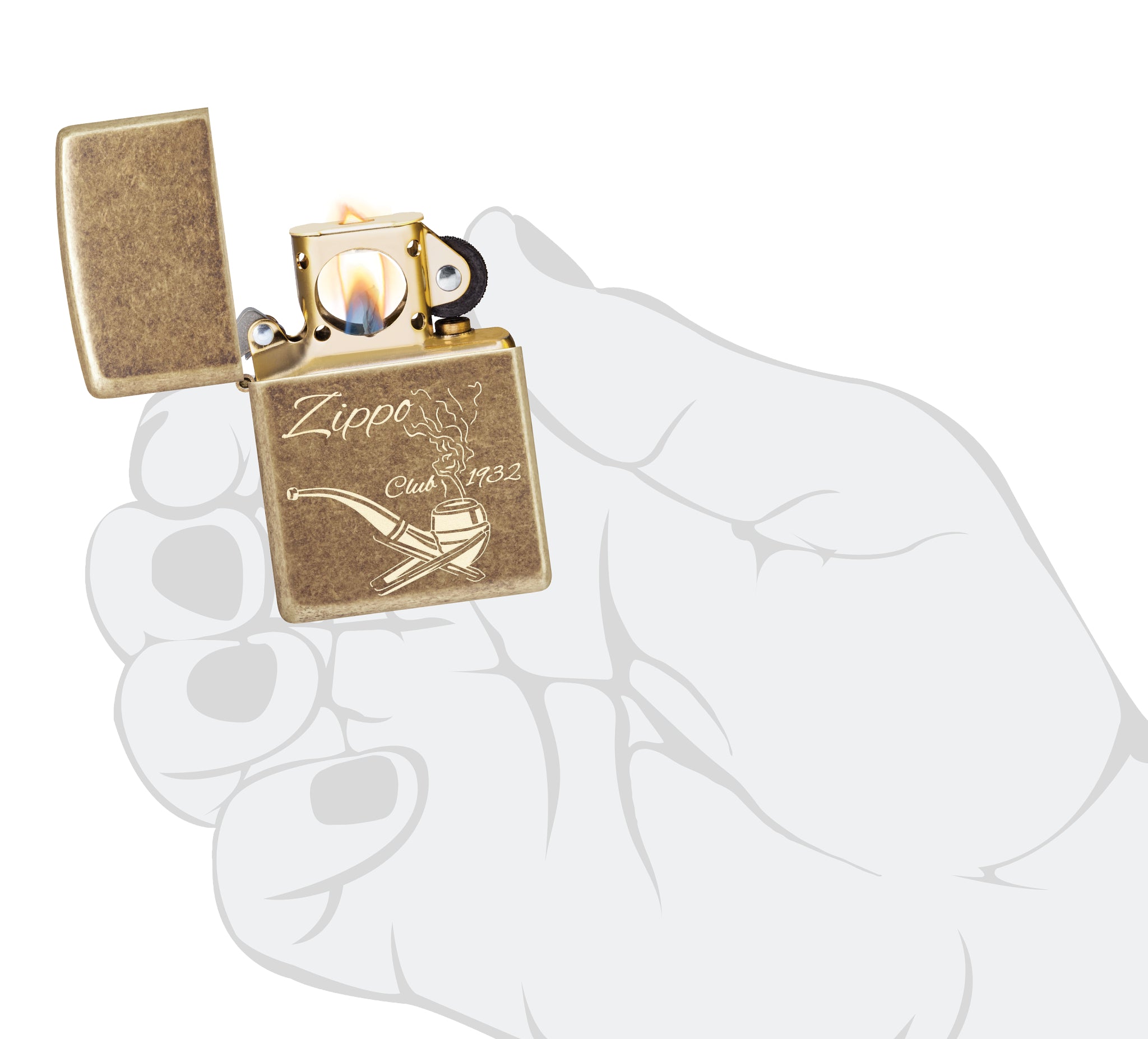 201FB Zippo Pipe Design