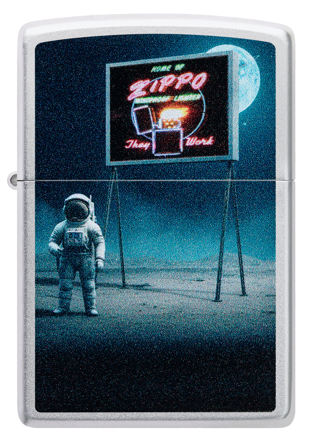205 Zippo Sign Astronaut Design