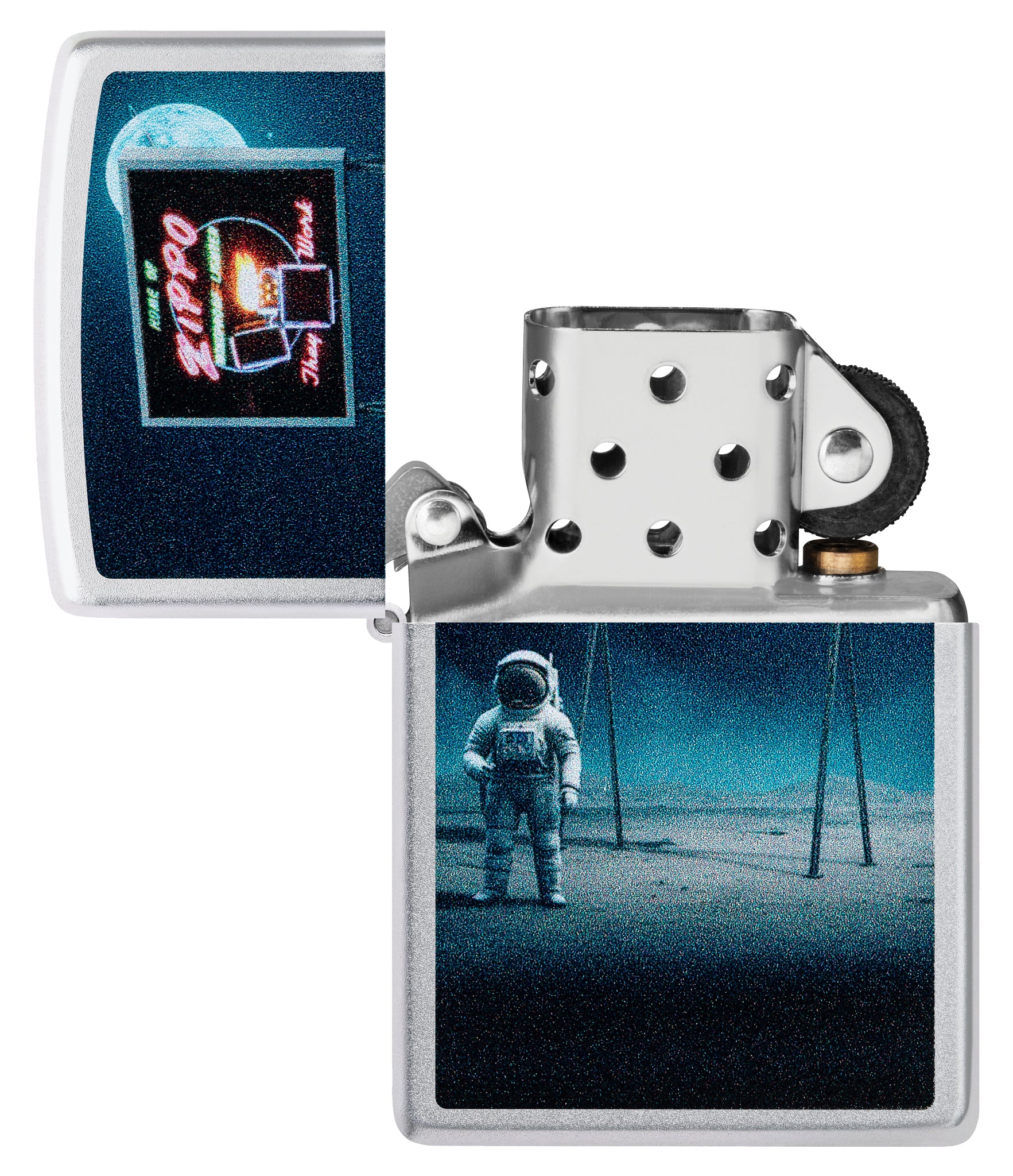 205 Zippo Sign Astronaut Design