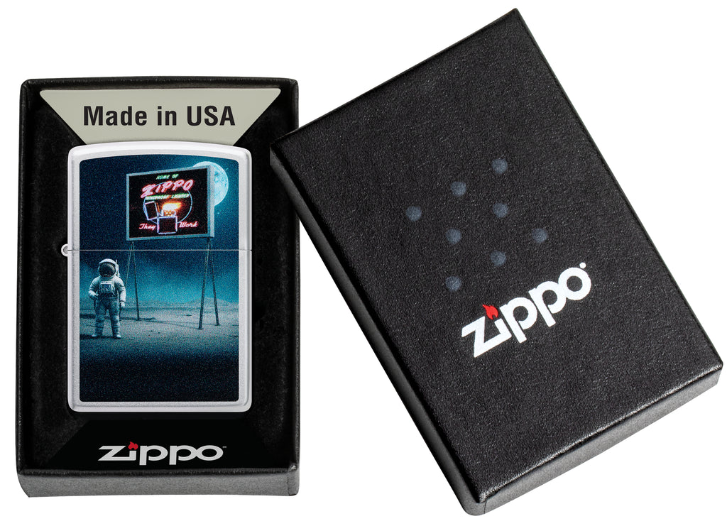 205 Zippo Sign Astronaut Design