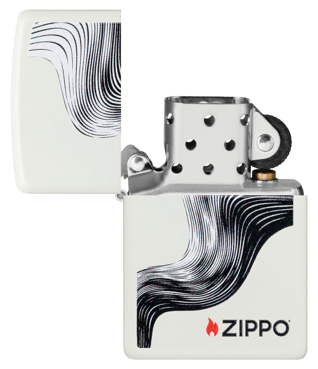 214 Zippo Swirl Design