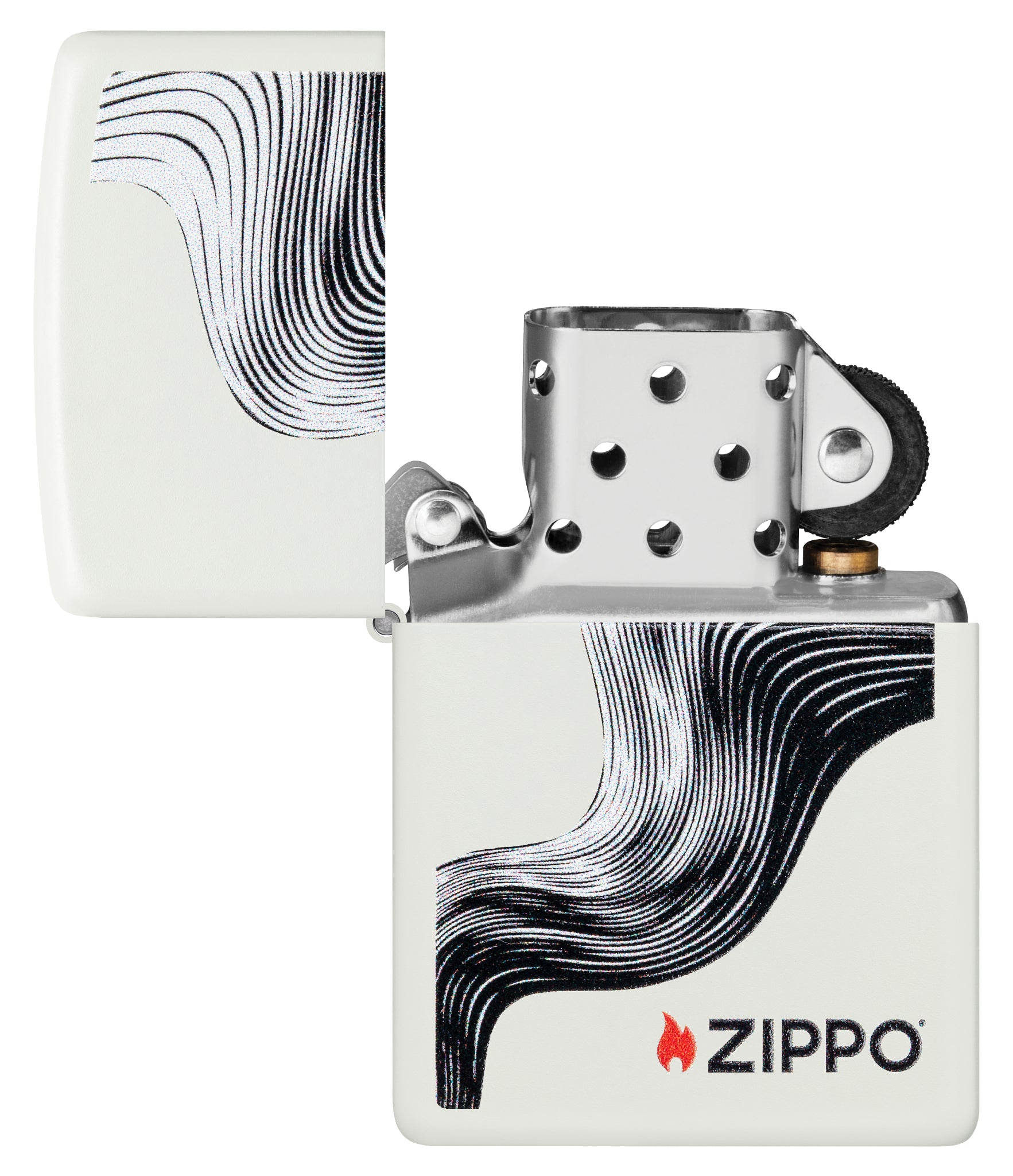 214 Zippo Swirl Design