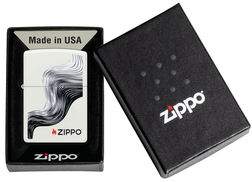 214 Zippo Swirl Design