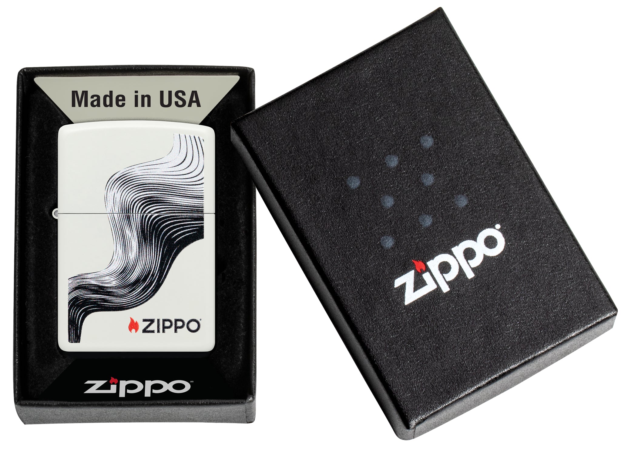 214 Zippo Swirl Design