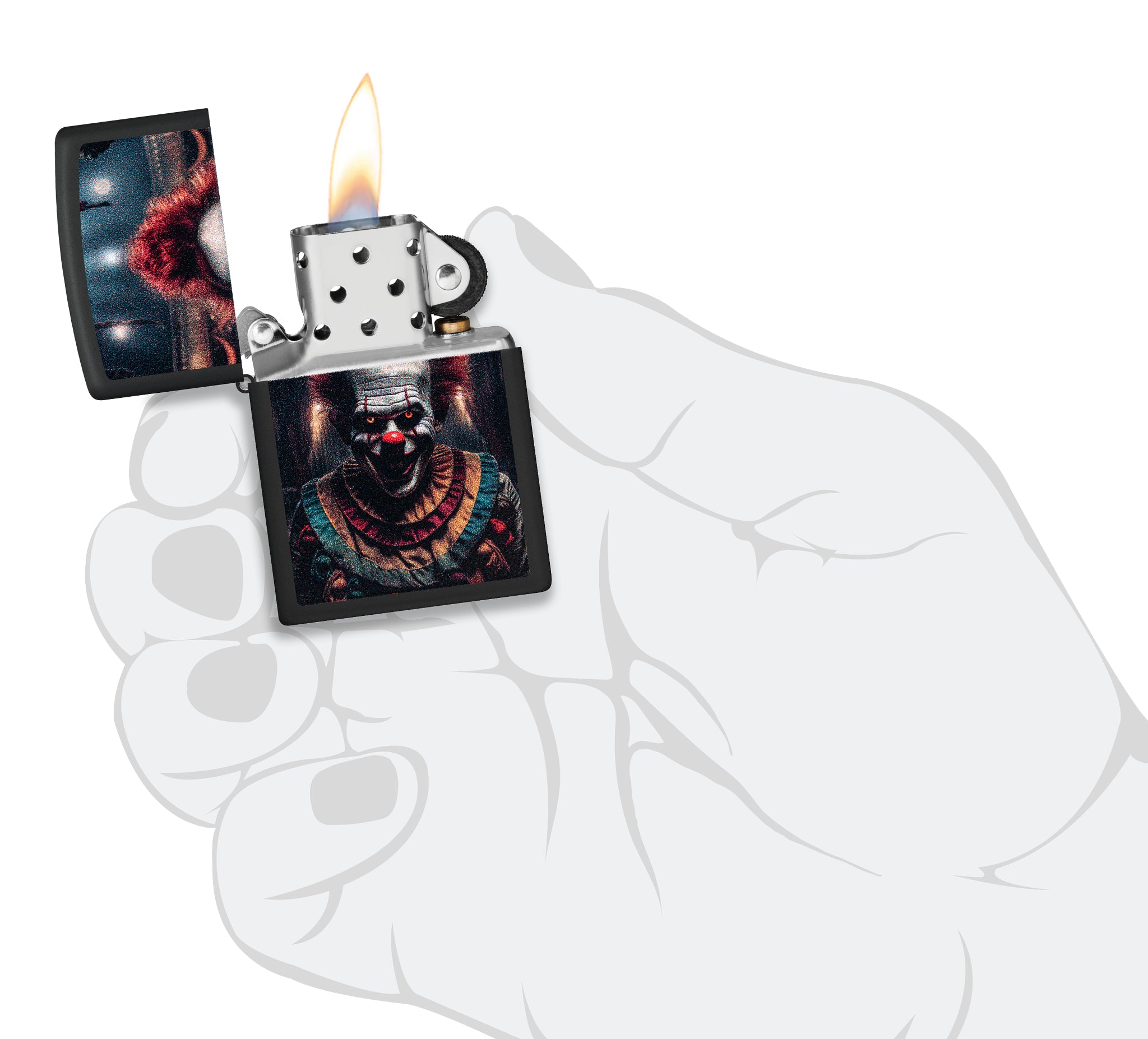 218 Creepy Clown Design