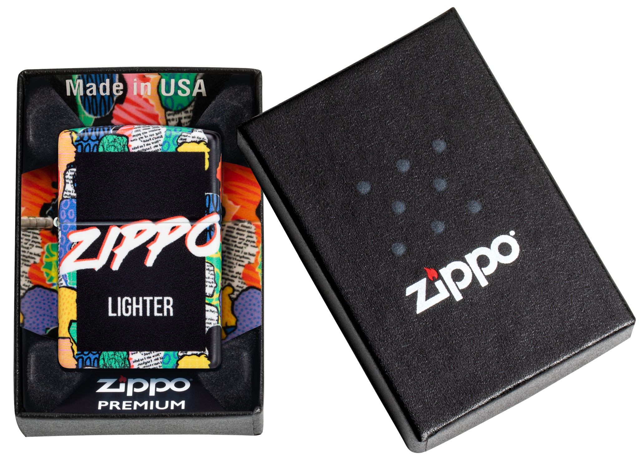 49352 Zippo Lighter Crowd Design