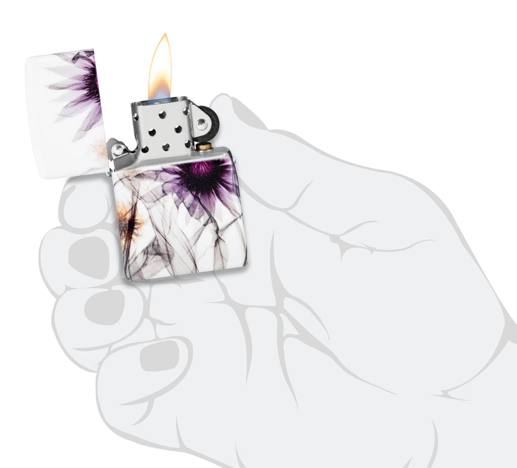 49352 Flower X-Ray Design